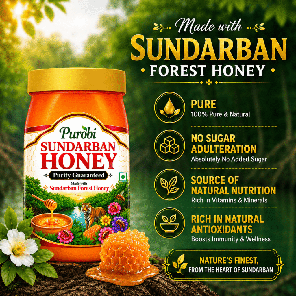 Sundarban Forest Honey | Immunity Booster | Purity Guaranteed